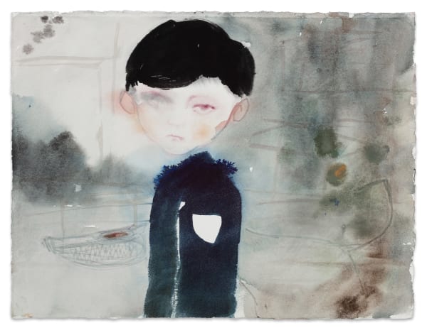 Sanya Kantarovsky, Blind in One Egg, 2020