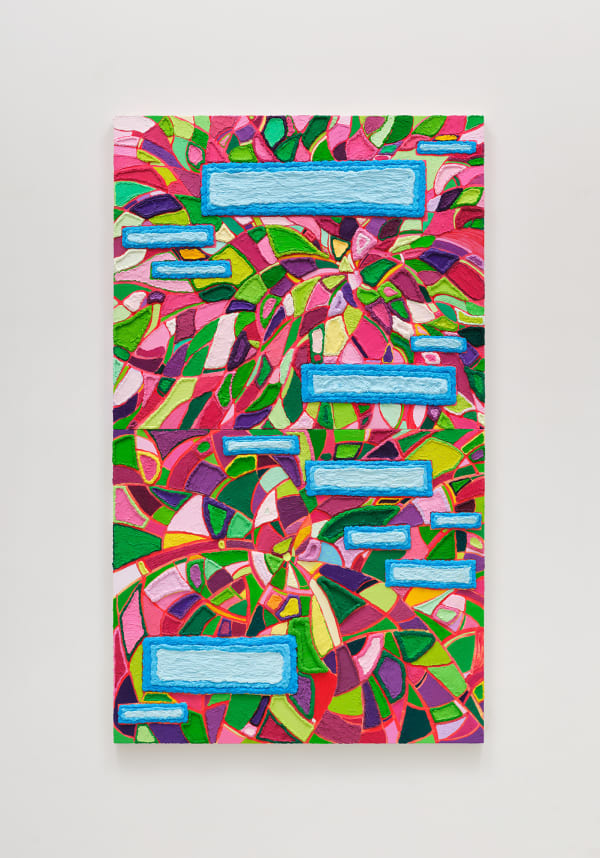 Daniel Chen 陈飞, Clouds and Two Trees 云和两棵树, 2023