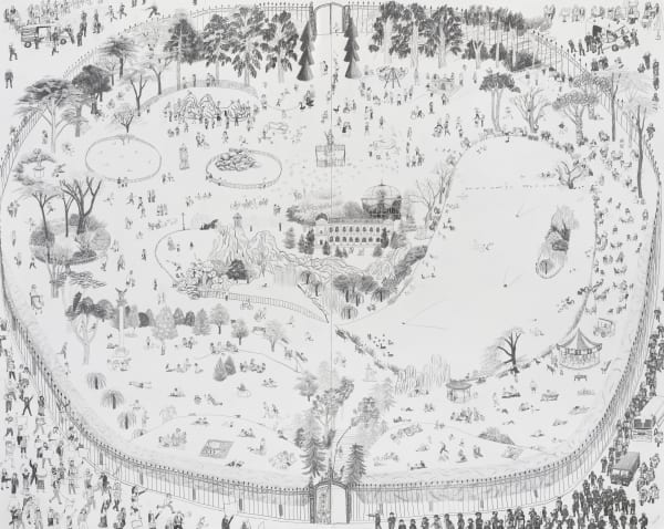 Huang Hai-Hsin 黄海欣, French Park, 2020