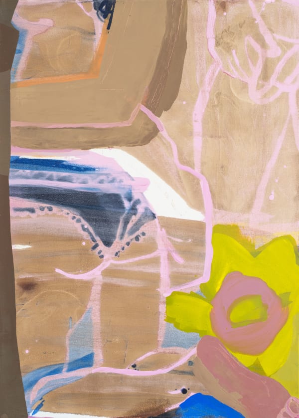 Sarah Faux, White smoke rose 烟白玫瑰, 2018