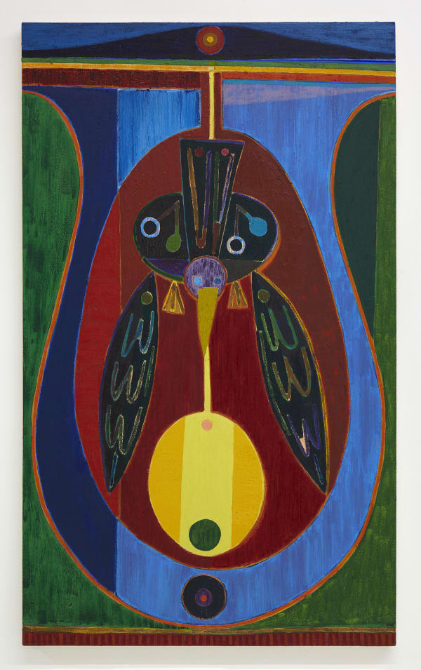 Austin Eddy 奥斯汀·艾迪, Bird Mid Flight (View of the Hudson River and Catskills, Spring) 飞鸟（哈德逊河和卡茨基尔的风景，春）, 2020
