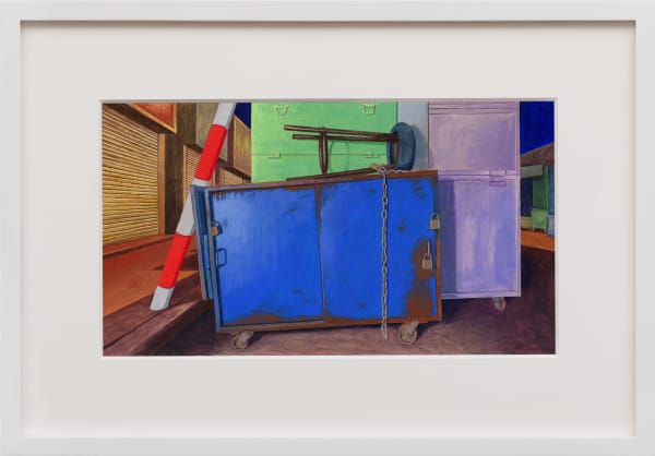 Gao Yuan 高源, Sham Shui Po with Metal Boxes 深水埗的铁箱, 2021