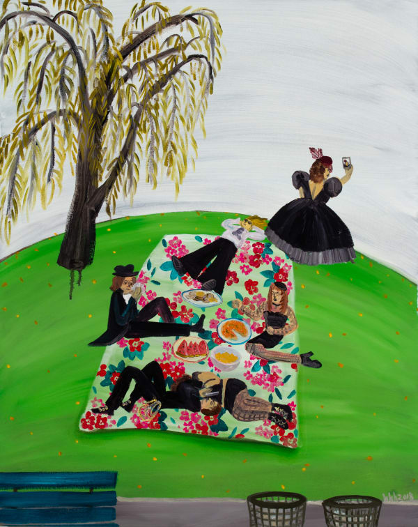 Huang Hai-Hsin 黄海欣, Gothic Picnic 哥特式野餐, 2018
