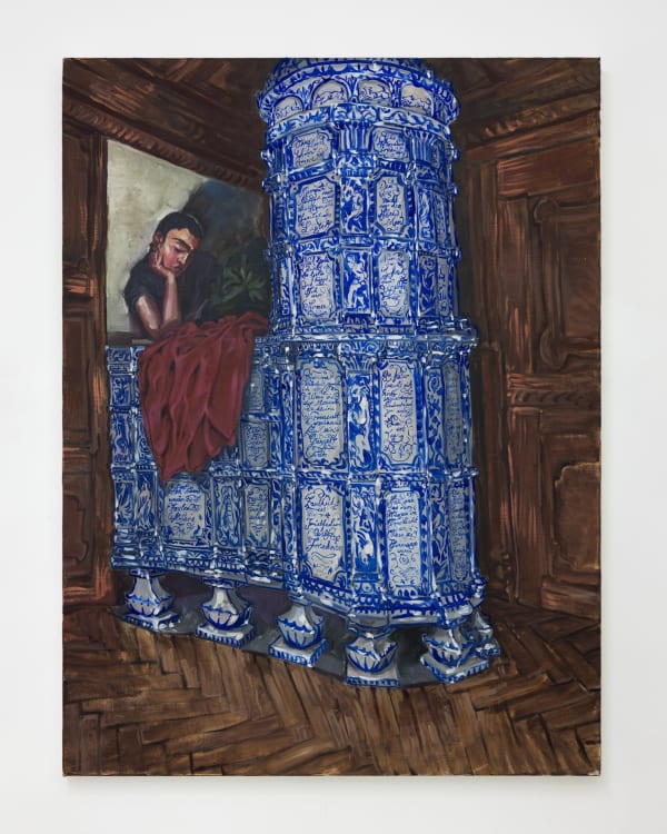 Adrian Geller 阿德里安·盖勒, Der Kachilofen 花砖壁炉, 2022