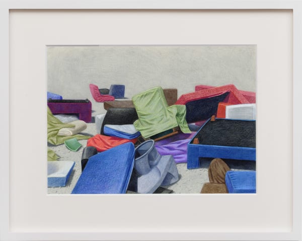 Gao Yuan 高源, When the Hour Hand Quivers after Rainfall 时针战栗的雨后, 2021