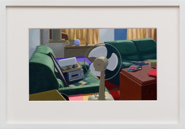 Gao Yuan 高源, Abandoned Room with Fan 有电扇的废弃房间, 2022