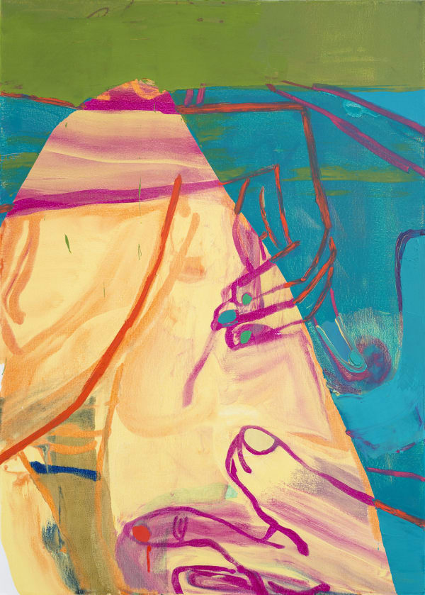 Sarah Faux, Flat feel 感觉平坦, 2018