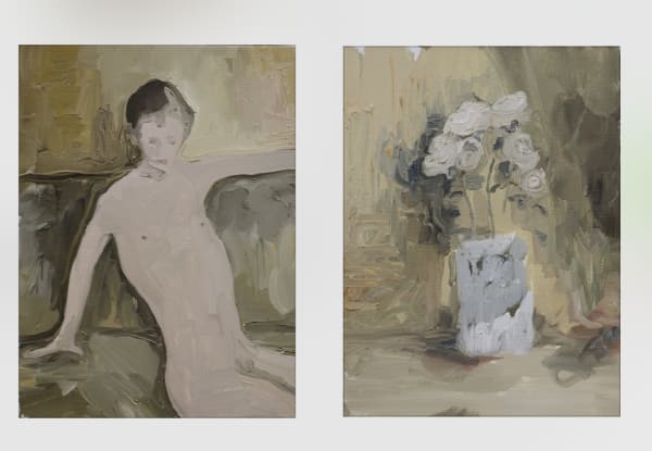 Rudy Cremonini 鲁迪·克雷莫尼尼, L'Ospite & Fiori 访客与花, 2021