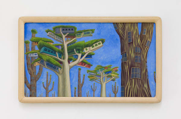 Gao Yuan 高源, Flyers Planet's Buildings 飞人星球的楼房, 2022