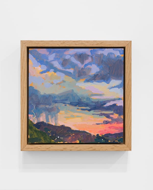 Rachel Rickert 雷切尔·瑞克特, Sunset Storm, Umbria 日落暴雨,翁布里亚, 2022