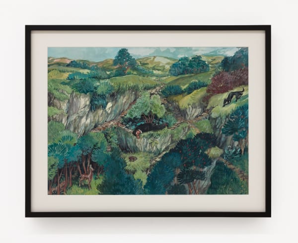 Adrian Geller 阿德里安·盖勒, Wildwechsel 猛兽出没, 2022 Courtesy of the Artist and Super Dakota, Brussels 由艺术家和布鲁塞尔Super Dakota提供