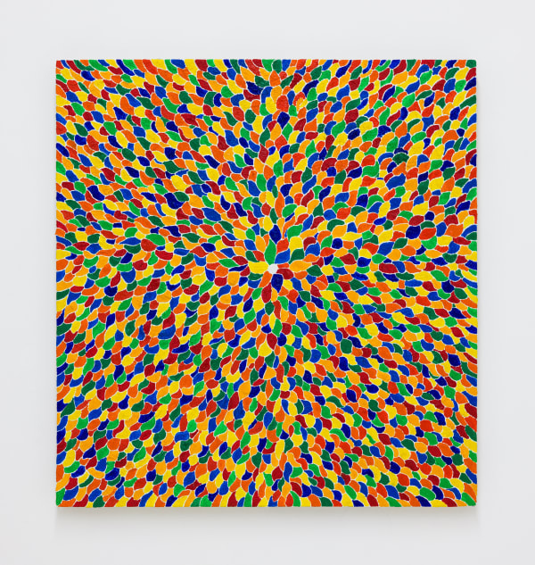 Daniel Chen 陈飞, Red, Yellow, Blue, Orange, Green Flower 红黄蓝橙绿色花, 2022