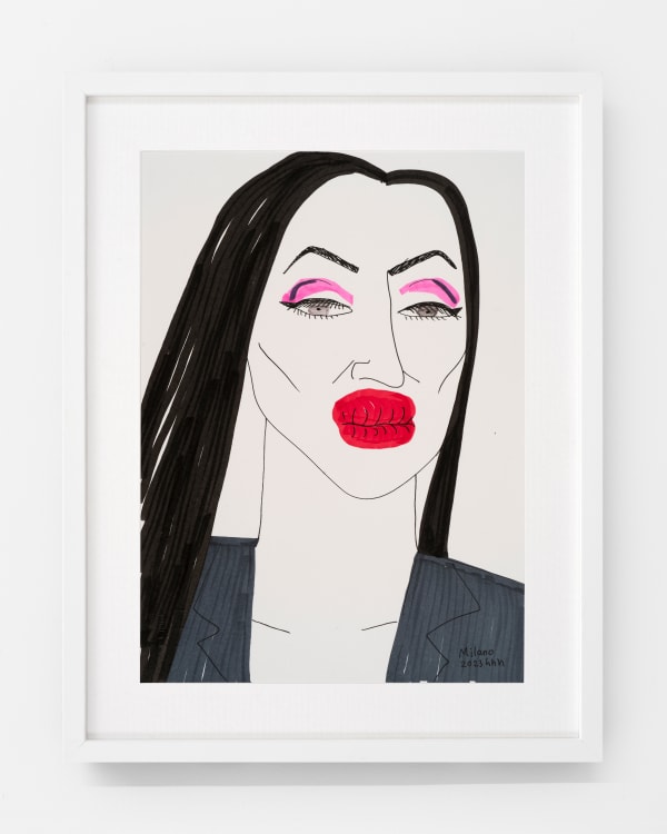 Huang Hai-Hsin 黄海欣, Woman in Milan #3 米兰女郎#3, 2023