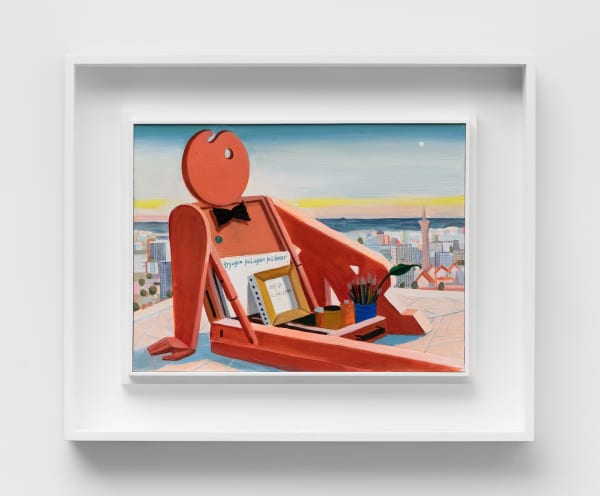 Cai Zebin 蔡泽滨, Landscape and Portrait (Manuscript 2) 风景与肖像（稿二）, 2020-2021