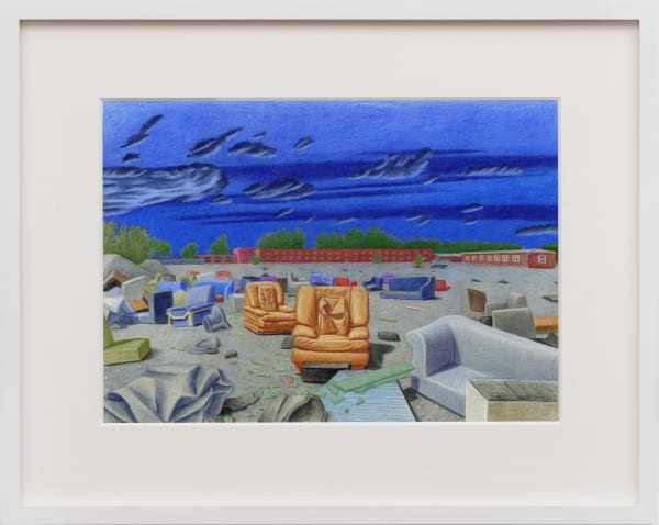 Gao Yuan 高源, Night Disappears between Before 'N After 夜晚消失在之前与之后之间, 2021