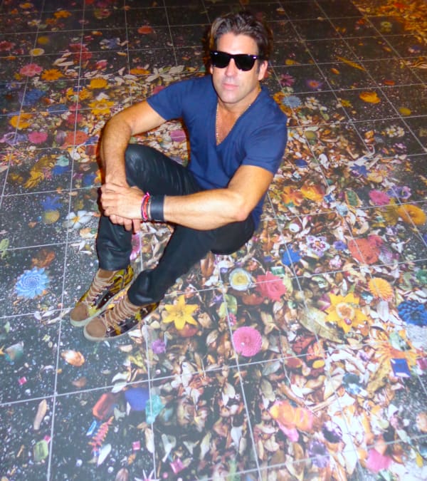 Carlos Betancourt in collaboration with Alberto Latorre, Celestial Garden (at Ensemble Vestibule, Celebrity Cruise collection), Corporate art site specific permanent installation, 2012