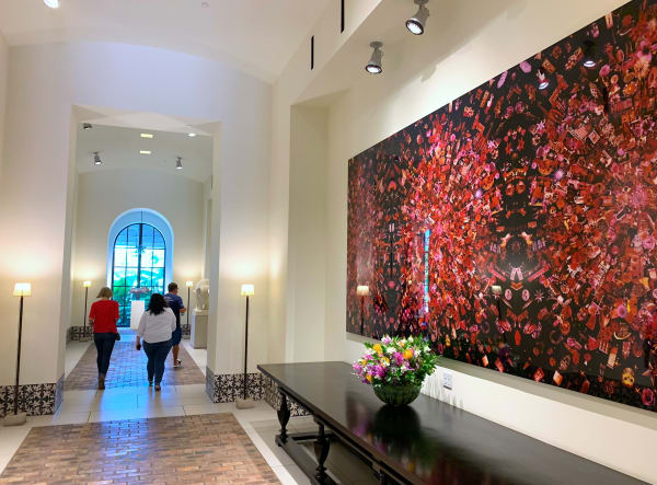 Carlos Betancourt, Imprinted, San Antonio ( commission for The Cellar at Pearl, San Antonio, Texas ), 2016