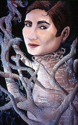 Carlos Betancourt, Portrait of Sandra Cisneros, 1995