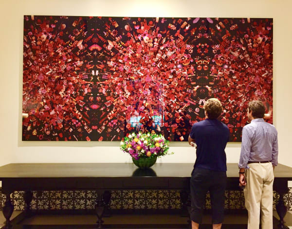 Carlos Betancourt, Imprinted, San Antonio ( commission for The Cellar at Pearl, San Antonio, Texas ), 2016