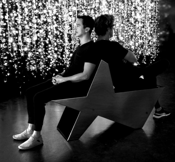 Carlos Betancourt and Alberto Latorre, Falling Star Tet a Tet, 2018