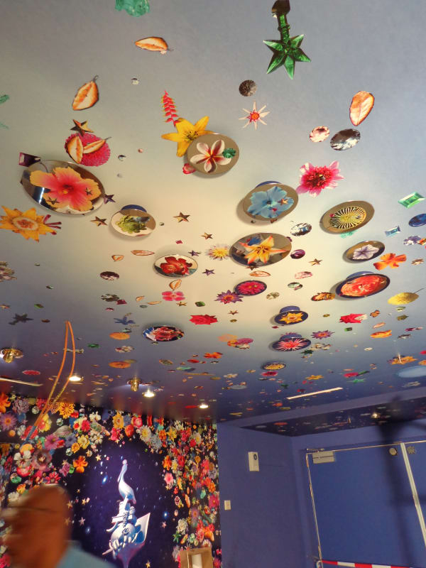 Carlos Betancourt in collaboration with Alberto Latorre, Celestial Garden, (at the Ensemble Vestibule, Celebrity Cruise collection), Corporate Art site-specific permanent installation, 2012