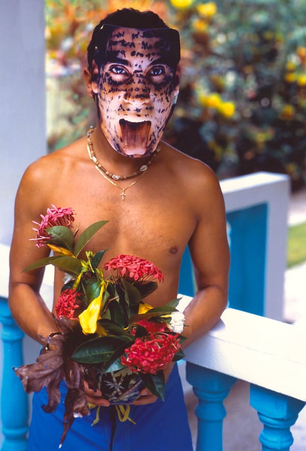 Carlos Betancourt, Alberto and Flowers from our Temporal Garden, 2005
