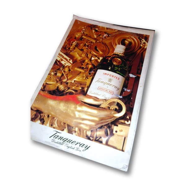 Assemblages: Tanqueray Ad, (commission art for calendar), 1992
