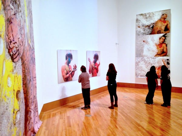 Carlos Betancourt, Exhibit view, Frost Art Museum, Florida, 2014