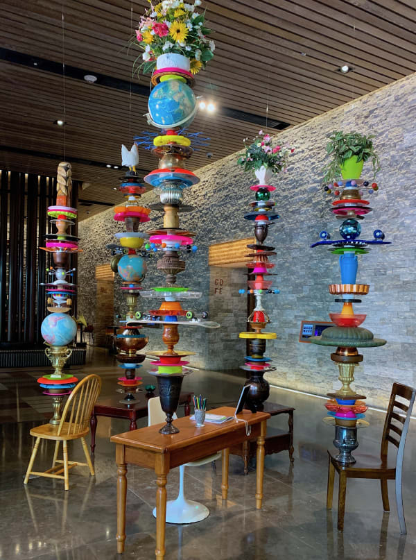 Carlos Betancourt, (East Hotel commission for Art Basel Week, Miami) On the Edge: The Hopeful Forest, 2019-2020