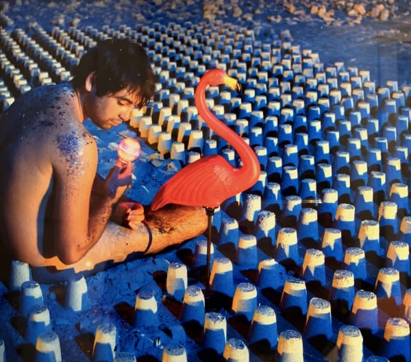 Carlos Betancourt, Untitled (Marcos with Flamingo), 2004
