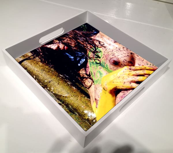 Carlos Betancourt, Le Trays, (trays with artwork images project), 2014-present