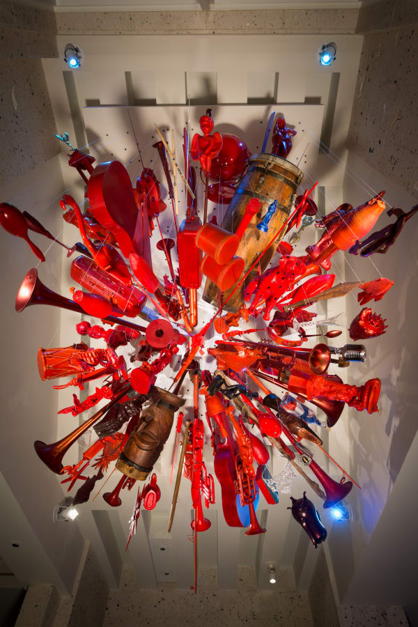 Carlos Betancourt in collaboration with Alberto Latorre, Appropriations de Amor y Mar, 2014 (bottom view 1), 2014