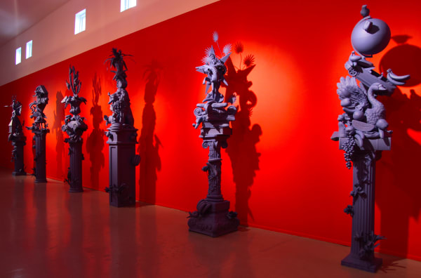 Carlos Betancourt in collaboration with Alberto Latorre, Portrait of a Garden (detail view), 2009