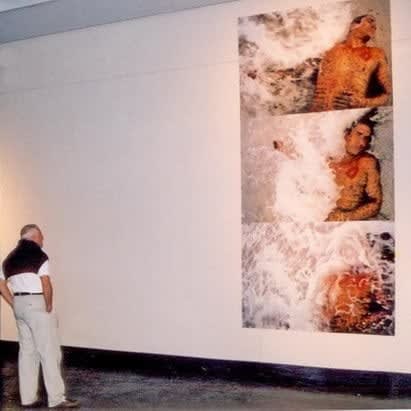 Carlos Betancourt, ( Exhibit view ) Intersection, J. Johnson Gallery, Florida), 2002