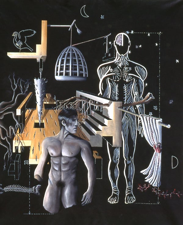 Carlos Betancourt, En la Arena Sabrosa, After Carl Sagan, 1995