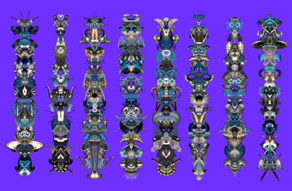 Carlos Betancourt, Amulet for Light VIII, 2012