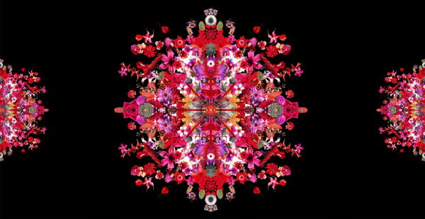 Carlos Betancourt, Infinity Re-Collections; site specific corporate art commission, 2011