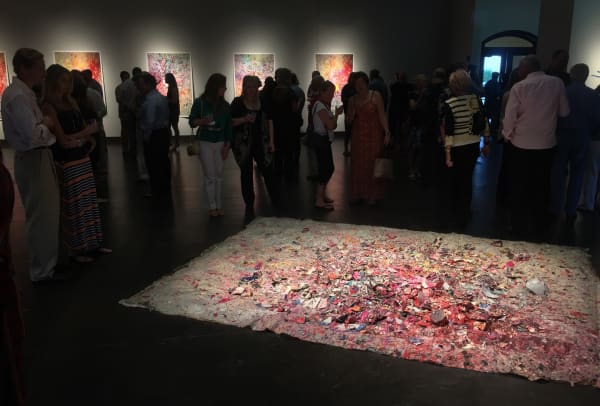Carlos Betancourt, (Floor Installation) About the Ephemeral and Memory, 2013
