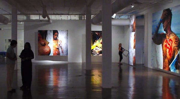 Carlos Betancourt, ( Exhibit view ), BlueStar Contemporary Art Space, San Antonio, Texas , 2003