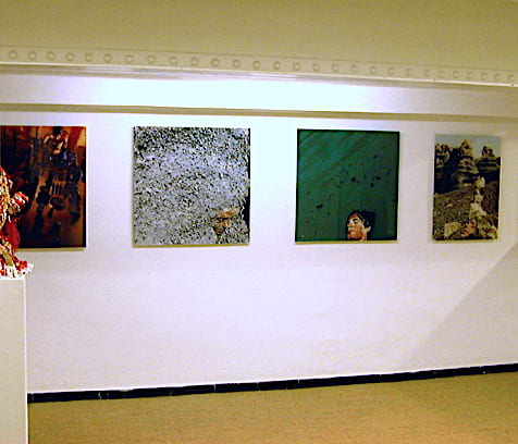 Carlos Betancourt, ( Exhibit view ) Tocando a Teguise, Senda Gallery, Barcelona, 2002
