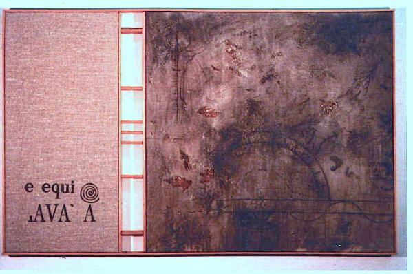 Carlos Betancourt, Text and Nature en mi Mente II, 1997