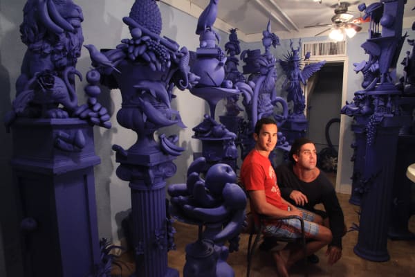 Carlos Betancourt in collaboration with Alberto Latorre, Portrait of a Garden (construction room), 2009