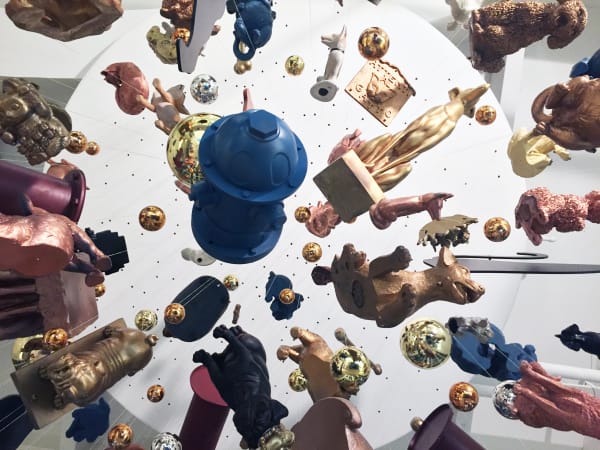 Carlos Betancourt in collaboration with Alberto Latorre, Splendor in the Shelter: Its Raining Cats and Dogs, 2014