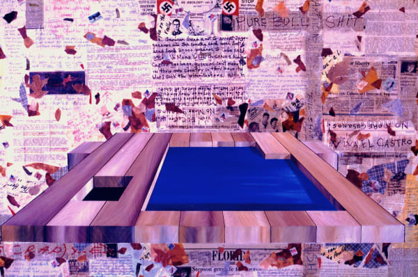 Carlos Betancourt, Untitled, (Hate mail to Liz Balmaseda), 1995