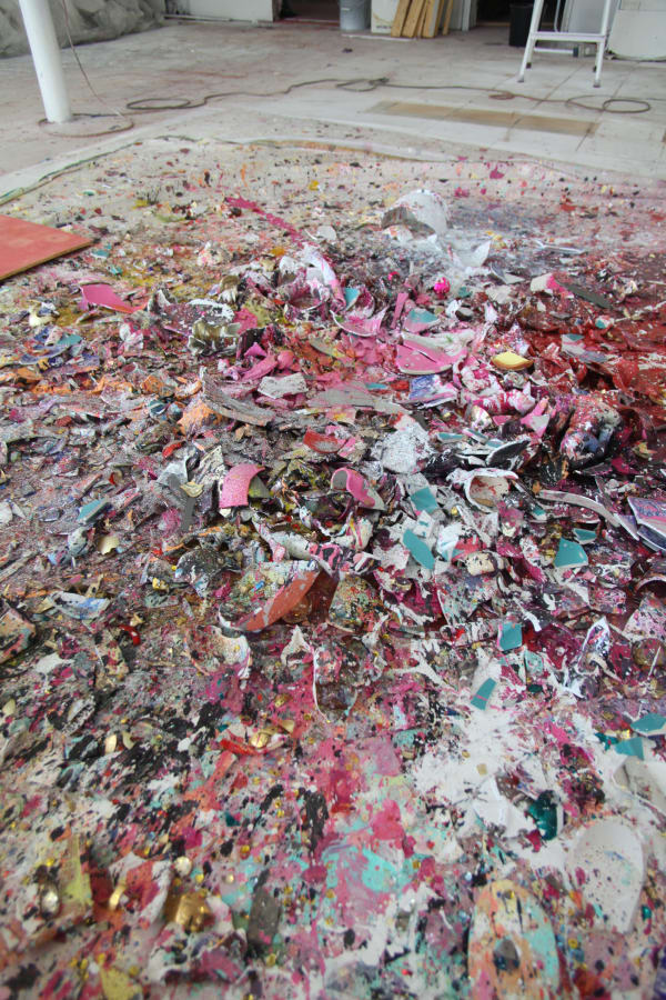 Carlos Betancourt, About the Ephemeral and Memory (studio images)