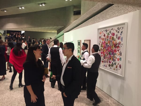 Carlos Betancout, Re-Collections VI (exhibit view, Museo Tamayo, Mexico), 2009 ( group exhibit 2018 )