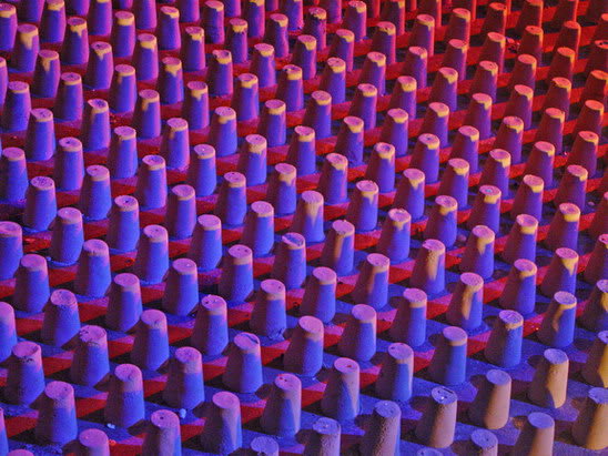 Carlos Betancourt, En la Arena Sabrosa, NY, (detail of installation), 2005