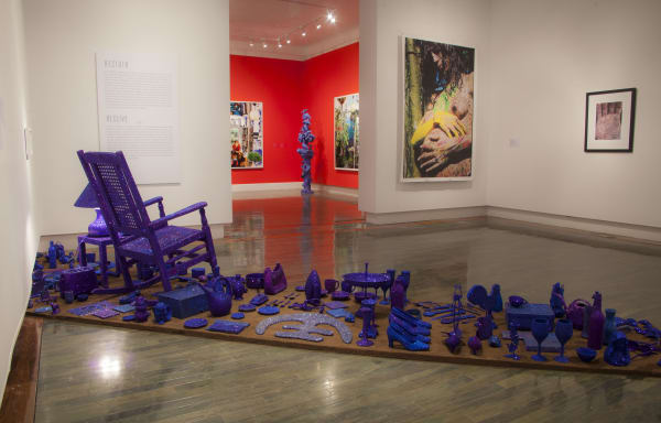 Carlos Betancourt, Installation with Aracoel's Objects, (Museo de Arte Contemporaneo de Puerto Rico) Interventions with Aracoel's Objects, 2015