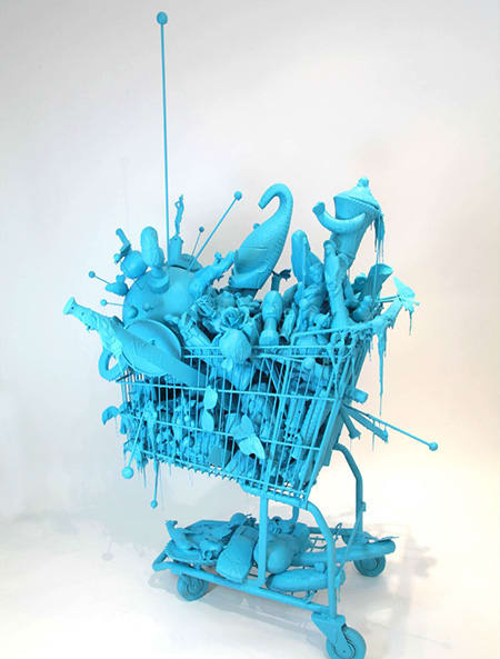 Carlos Betancourt, Shopping Cart Atomic, 2011