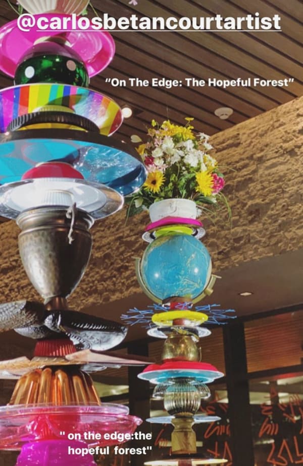 Carlos Betancourt, (East Hotel commission for Art Basel Week, Miami) On the Edge: The Hopeful Forest , 2019-2020